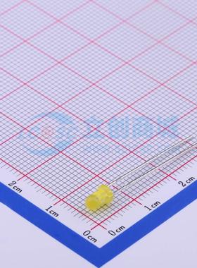 50只 发光二极管/LED MHL3014UYTD 黄色 插件,D=3mm 电子元器件配