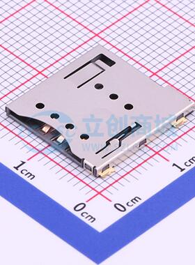 SIM卡连接器 HYC130-SIM07-150 SMD 自弹式 MicroSIM卡 卡座 1.5m