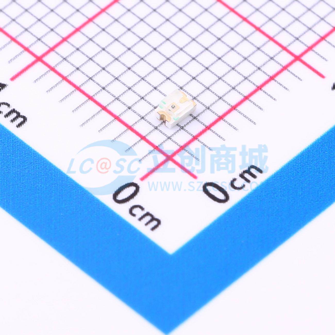 50只 发光二极管/LED 17-21/Y2C-AN1P2B/4T 0805 原装 电子元器件