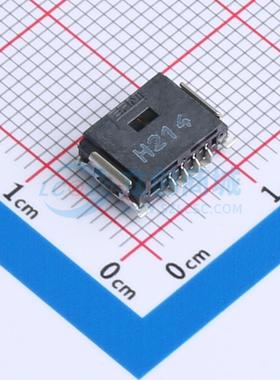 线对板针座 214012 SMD,P=1.27mm,卧贴 1x4P 卧贴 电子元器件配单