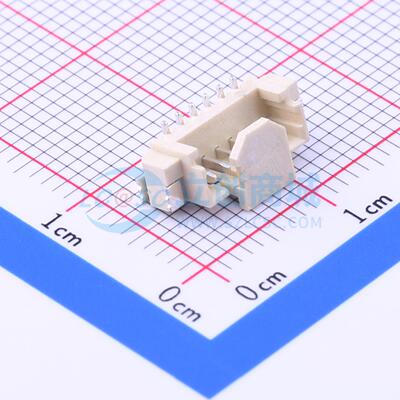 线对板针座 A1251WV-S-6P SMD,P=1.25mm 1x6P 电子元器件配单