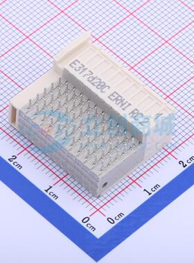 板对板与背板连接器 454366 弯插,P=2mm 55P 弯插 电子元器件配单