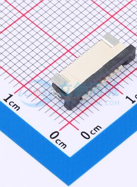FFC/FPC连接器 FPC-1.0AX-8PWCR-H25 SMD,P=1mm,卧贴 抽屉式 8P