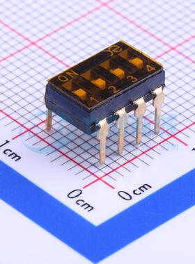 拨码开关 DSIC04THGET 插件 原装正品 电子元器件配单