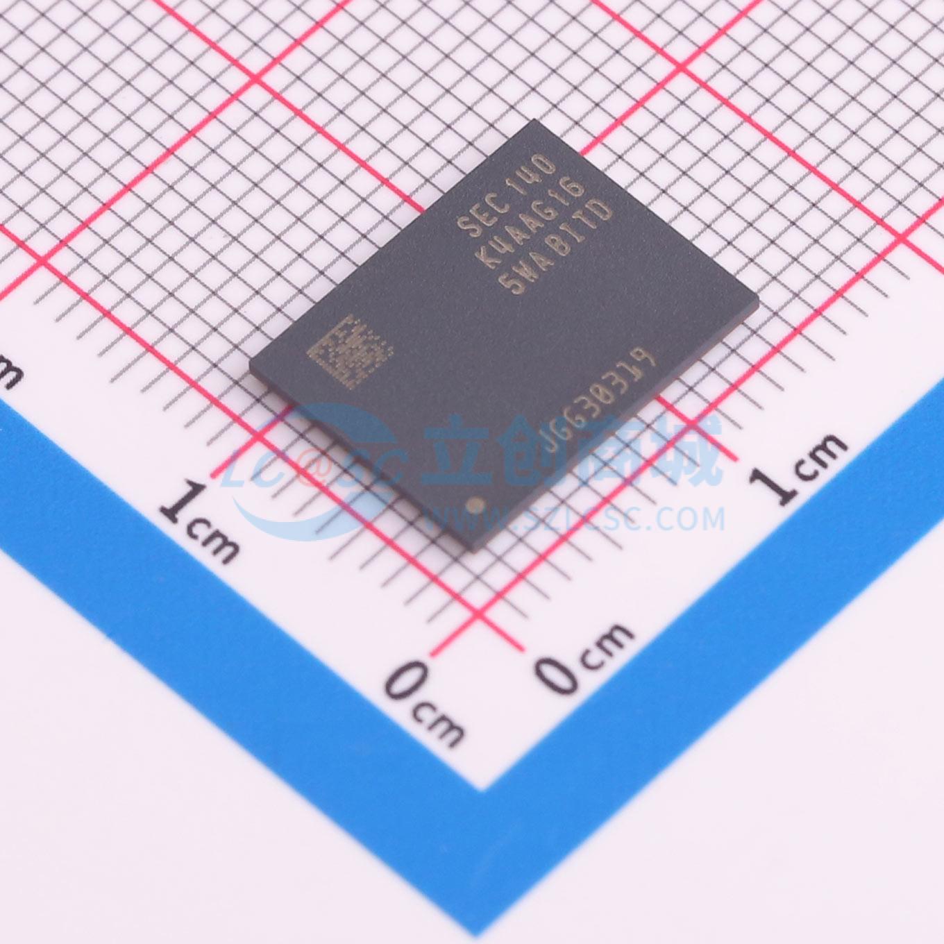 动态随机存取存储器(DRAM) K4AAG165WA-BITD FBGA-96 电子元器件