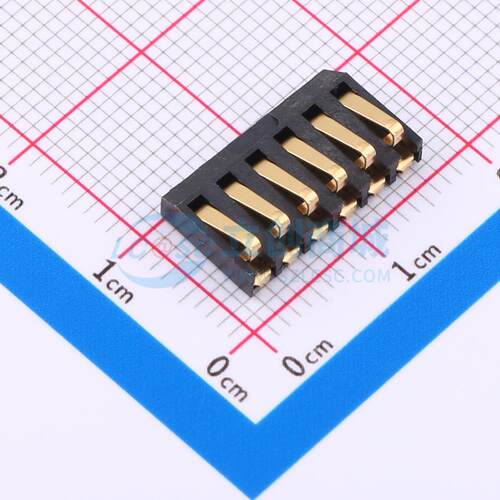弹簧式接线端子 70AAJ-6-M0G SMD,P=2.54mm 原装 电子元器件配单