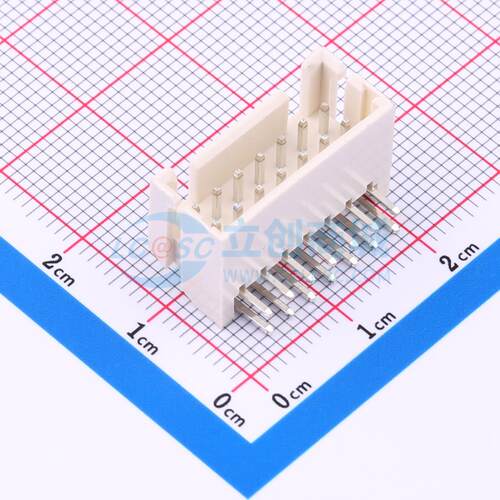 线对板针座 HC-XHD2.54-2x7AW 弯插,P=2.5mm 2x7P 弯插 原装正品