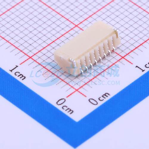 线对板针座 BM08B-SRSS-TB(LF)(SN) SMD,P=1mm 1x8P 立贴 原装
