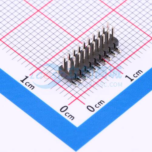 排针 DZ127S-22-20-55 SMD,P=1.27mm 2x10P 方针 电子元器件配单