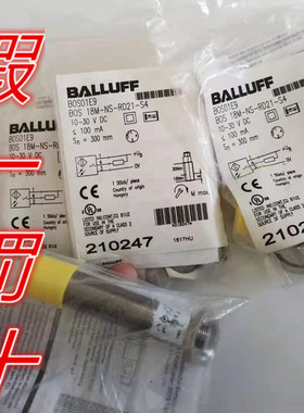 BALLUFF巴鲁夫BOS01E9光电传感器BOS 18M-NS-RD21-S4原装现货