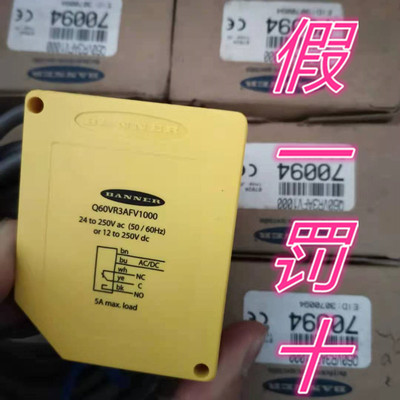 邦纳BANNER传感器Q60VR3AFV1000全新进口原装正品