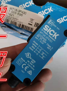1025896德国SICK传感器 WT18-3P430 假一罚 正品反射光电开关现货