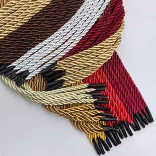 三股绳手提袋绳子礼品盒手提绳子礼盒拎绳丙纶涤纶绳包装袋捆扎绳