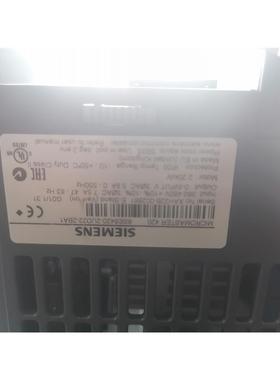 西门子Micromaster 420变频器，2.2KW功率，