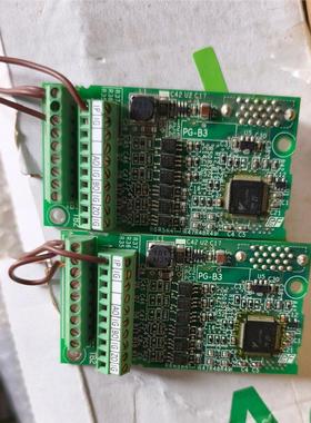 安川变频器PG-B3卡，ETC740160拆机功能完好，数量