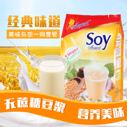 摩岛soy无糖0蔗糖脱脂营养豆奶