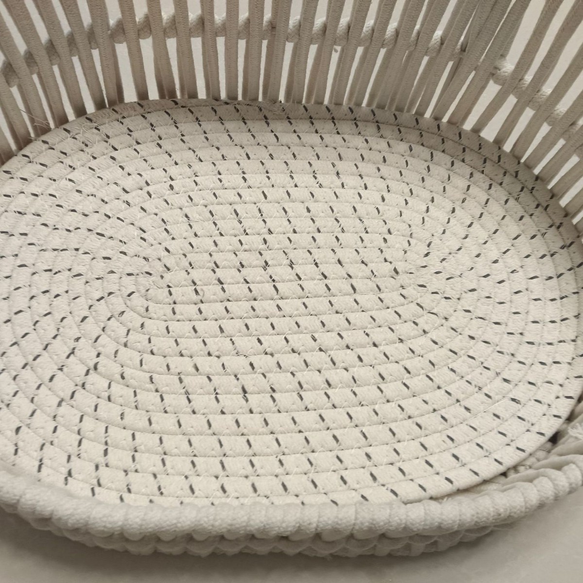 纯手工编织棉绳猫窝狗适合猫笼三斤以内宠物家用