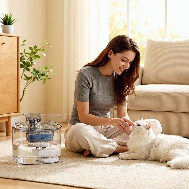 亚马逊热卖猫咪自动循环饮水机宠物自动喂水器流动狗喷泉过滤水碗,宠物/宠物食品及用品,宠物智能喂食器,淘宝优惠券,粉丝福利购,淘宝优惠卷