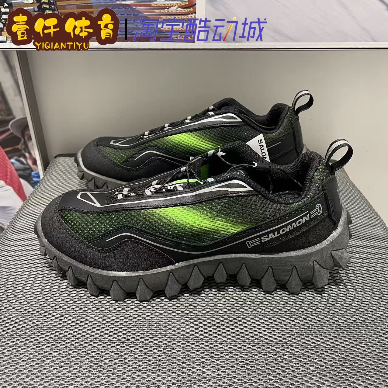 萨洛蒙SNOWCLOG低帮跑步鞋