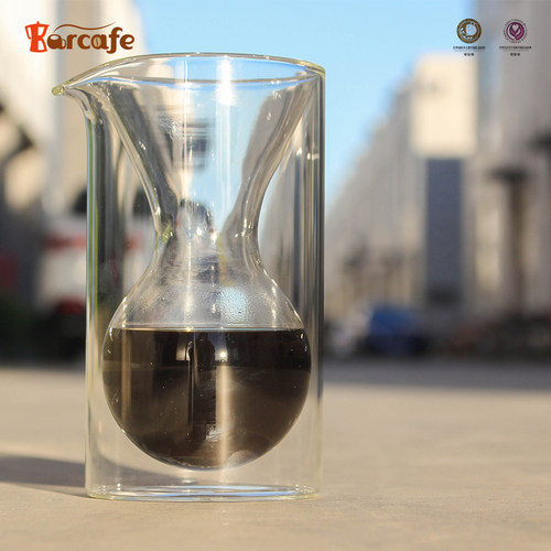 barcafe滴漏式玻璃手冲咖啡壶