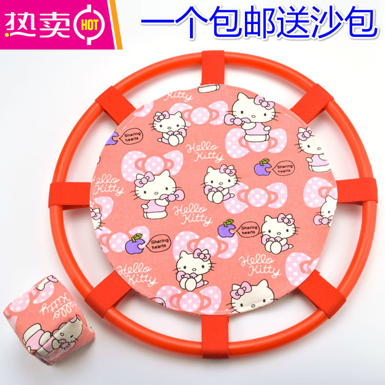 幼儿园沙包托盘 儿童小学生 弹弹圈抛接球 感统训练 户外玩具包邮