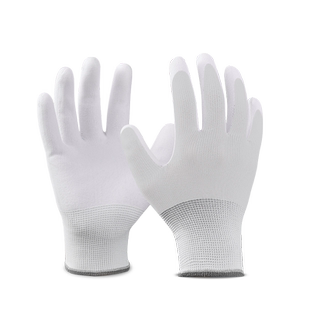 手套劳保工作耐磨涂指涂掌浸胶橡胶尼龙透气加厚防滑胶皮薄款干活