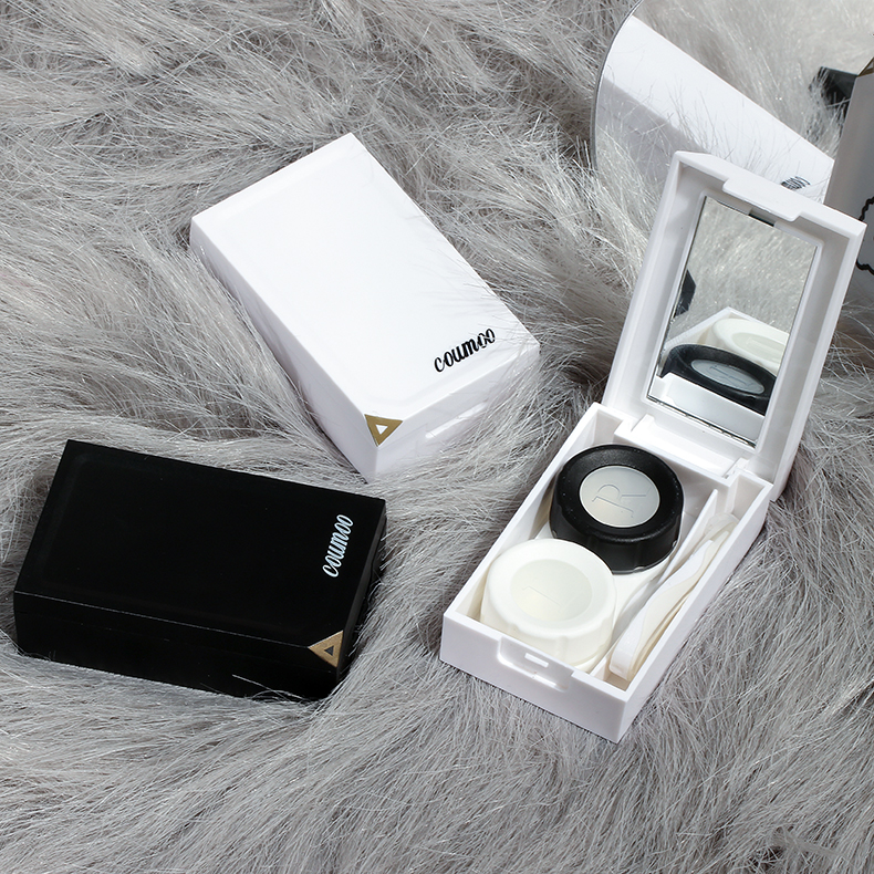 隐形眼镜盒便携简约少女个性潮