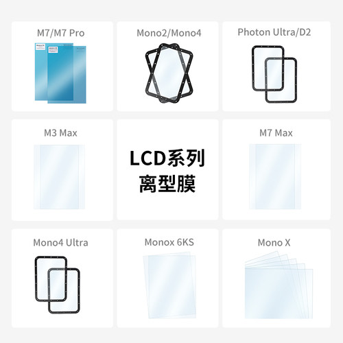 Anycubic光固化耗材离型膜