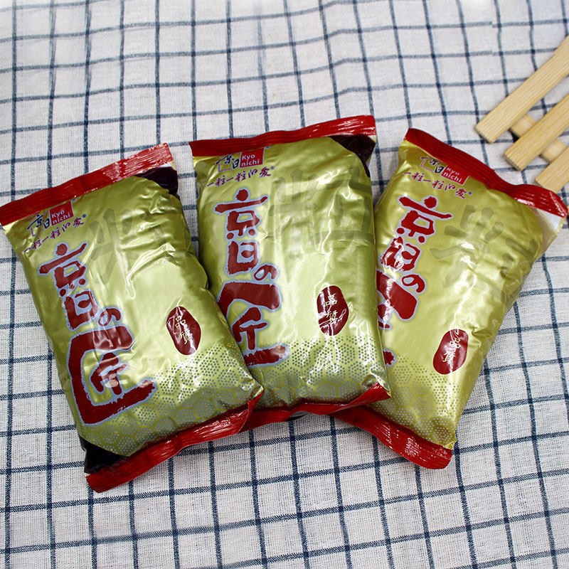 京日小包装馅料500g*20紫甘薯红豆沙白豆沙夹心馅粽子蛋黄酥馅料