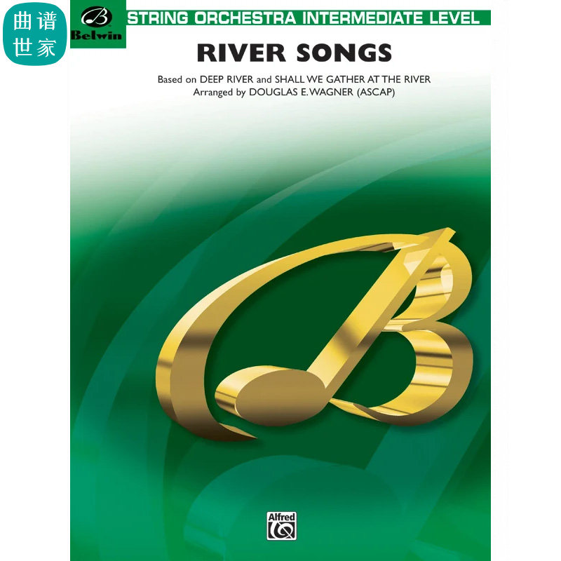 管弦乐团 月亮河 River Songs 2.5级 交响乐总谱 分谱 MP3