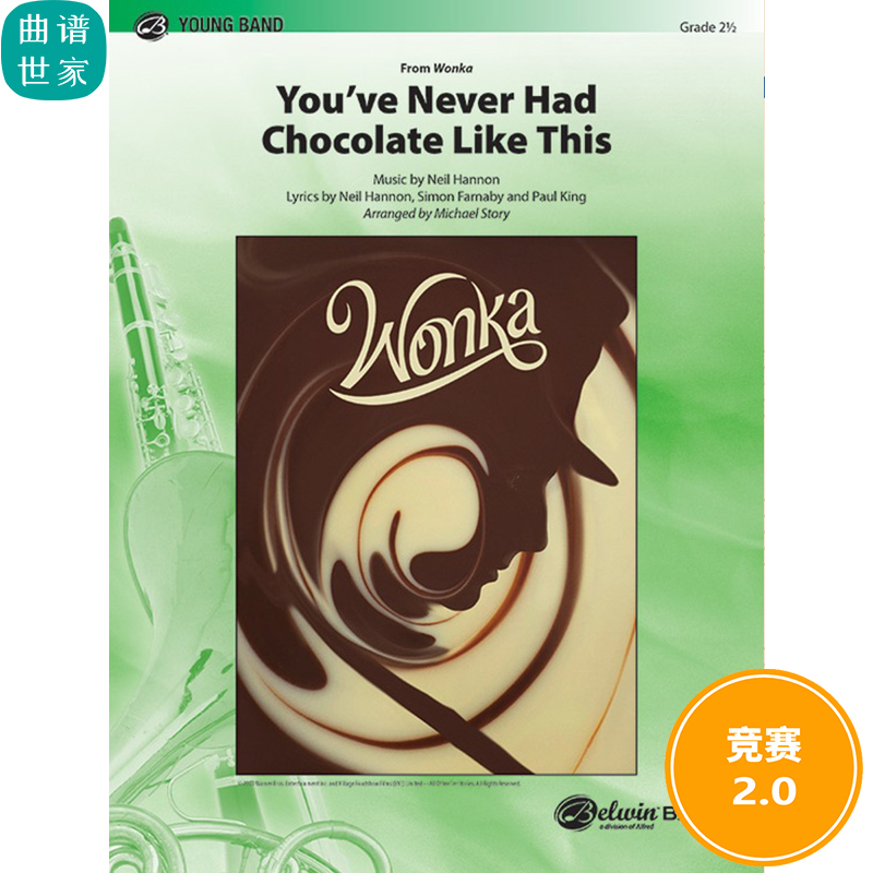 管乐总谱You've Never Had Chocolate Like Thi2.0级总谱分谱MP3