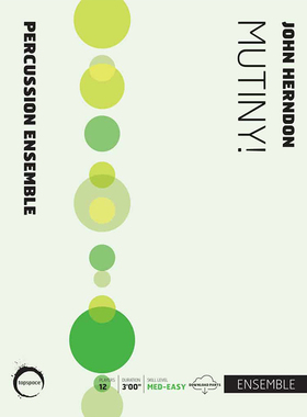 打击乐团 Mutiny!暴动！简单 打击乐重奏中等 总谱 分谱 MP3