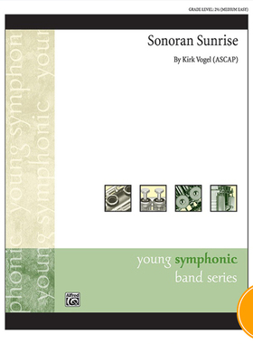 索诺兰日出Sonoran Sunrise 2.0级管乐合奏 总谱 分谱 MP3
