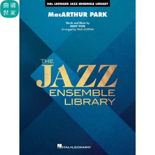 4级 爵士大乐队 MacArthur Park 爵士管乐总分谱 mp3