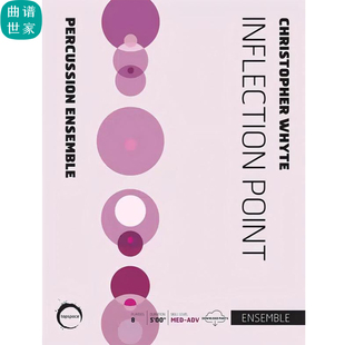 Inflection Point拐点 中高级 打击乐团 打击乐合奏总谱分谱 MP3