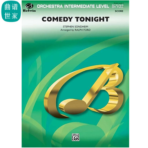 【管弦乐团】Comedy Tonight-今晚喜剧 总谱 分谱MP3