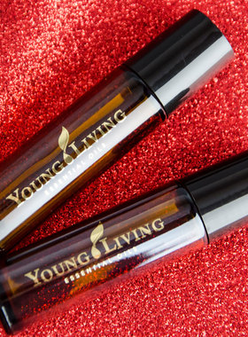 young living悠乐芳适用 10ML精油走珠分装空瓶避光棕色加厚玻璃