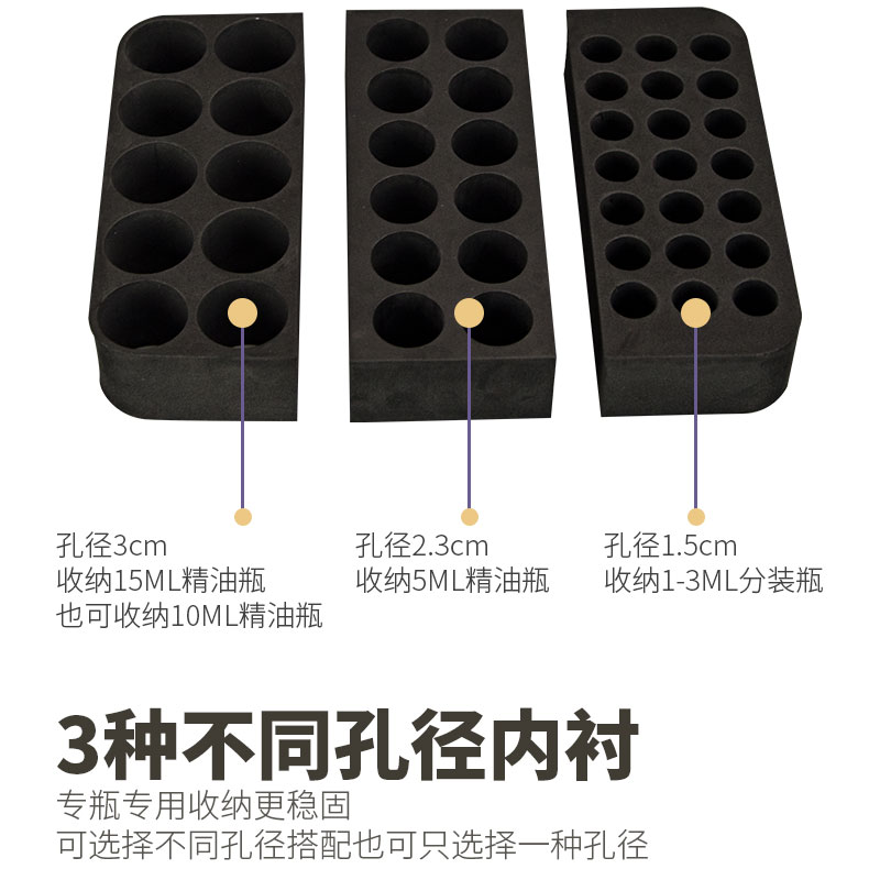 内胆防震收纳内寸硬质化妆包