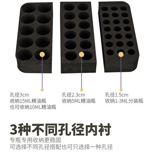 内胆防震收纳内寸硬质化妆包
