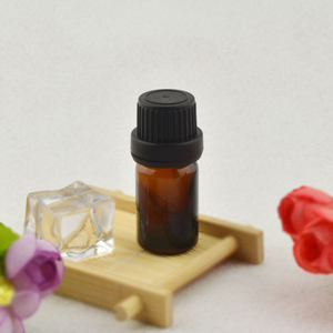 高档茶色避光分装瓶防盗瓶调配瓶加厚玻璃精油空瓶化妆瓶5ML