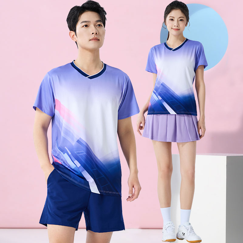 2025新款羽毛球队服定制速干透气