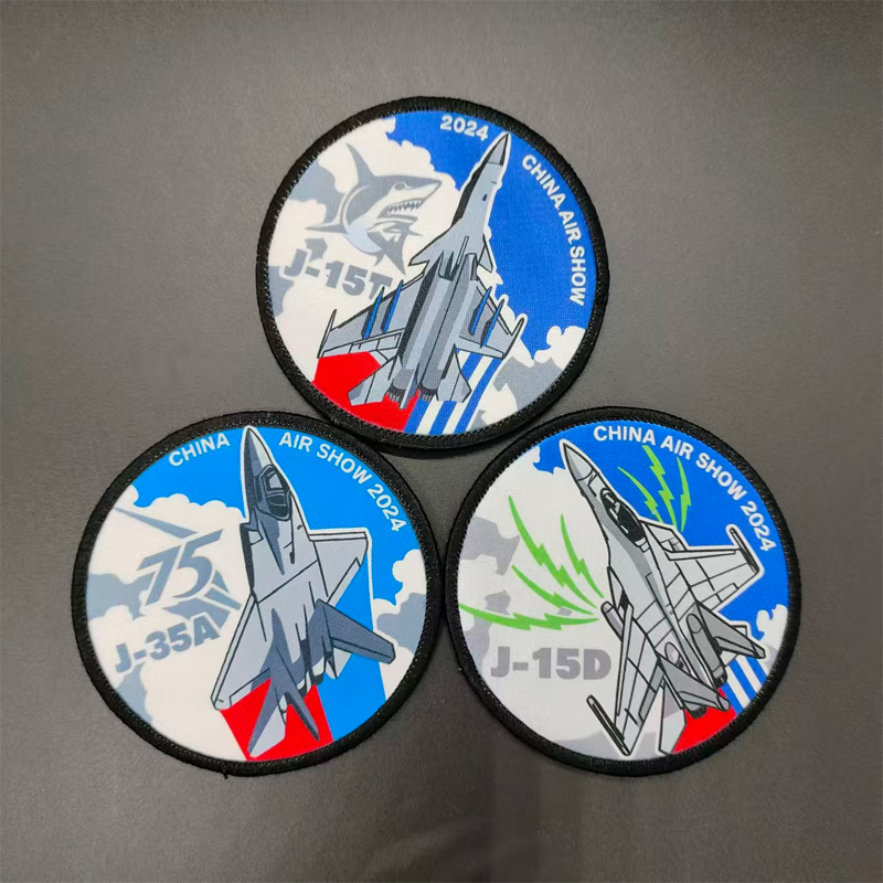 J-15/J35战机圆形魔术贴章