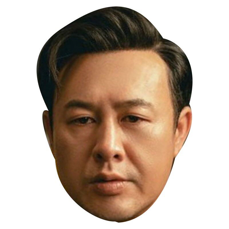 纸质易容人换脸皮人皮面具面皮z女假明星脸道具结婚拔河搞笑新郎