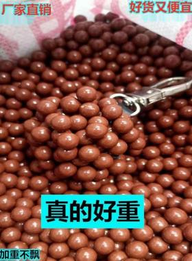 加重磁力泥丸弹弓钢球弹珠子r弹8毫米9mm10mm12mm白色安全泥球专