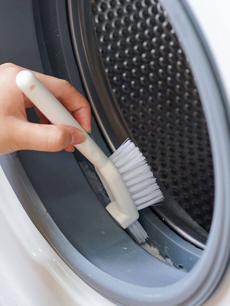 JAPANESE MULTIFUNCTIONAL CLEANING BRUSH CORNER CREVICE BRUSH BATHROOM STAIN REMOVER BRUSH WASHING MACHINE STRIP CLEANING BRUSH STIFF BRISTLE BRUSH
