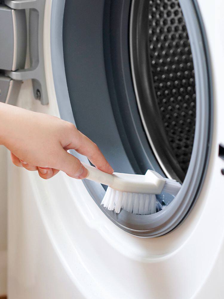 JAPANESE MULTIFUNCTIONAL CLEANING BRUSH CORNER CREVICE BRUSH BATHROOM STAIN REMOVER BRUSH WASHING MACHINE STRIP CLEANING BRUSH STIFF BRISTLE BRUSH