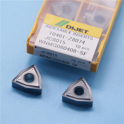 日本戴杰数控车刀片WNMG080404SF JC8015 WNMG080408SF JC8015