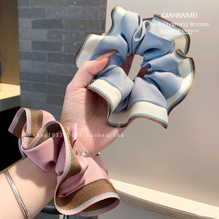 扎发头绳发饰潮 大肠发圈布艺发绳小清新甜美气质女款 2025新款 韩版