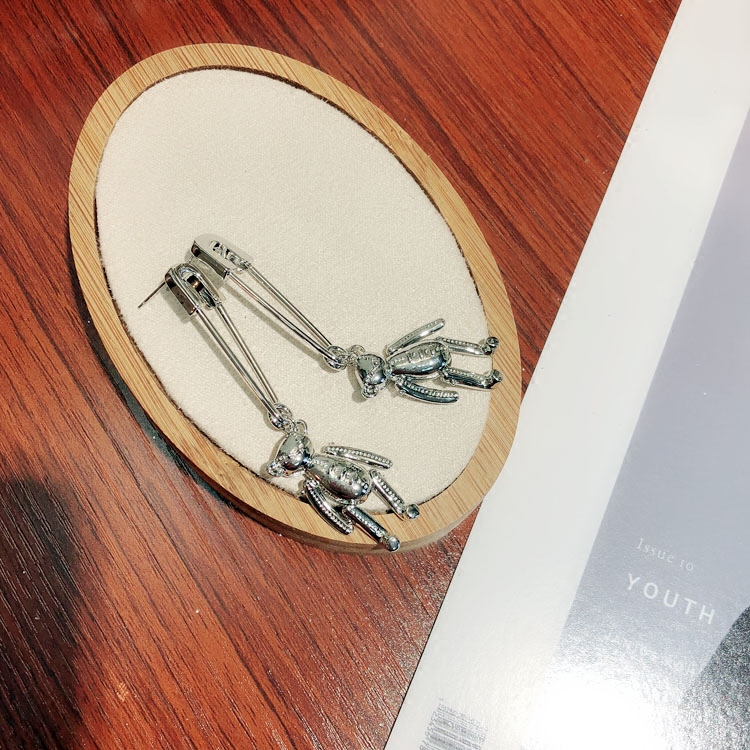 Ma Sichun same paragraph 925 Silver needle Ear Studs Four limbs activity Little Bear Pin Earrings Europe and America have more cash than can be accounted for Earrings Earringsin the Accessories/Fashion Jewelry, Earring , Earring  category - from Buy2taobao.com to provide professional Taobao agent buy service