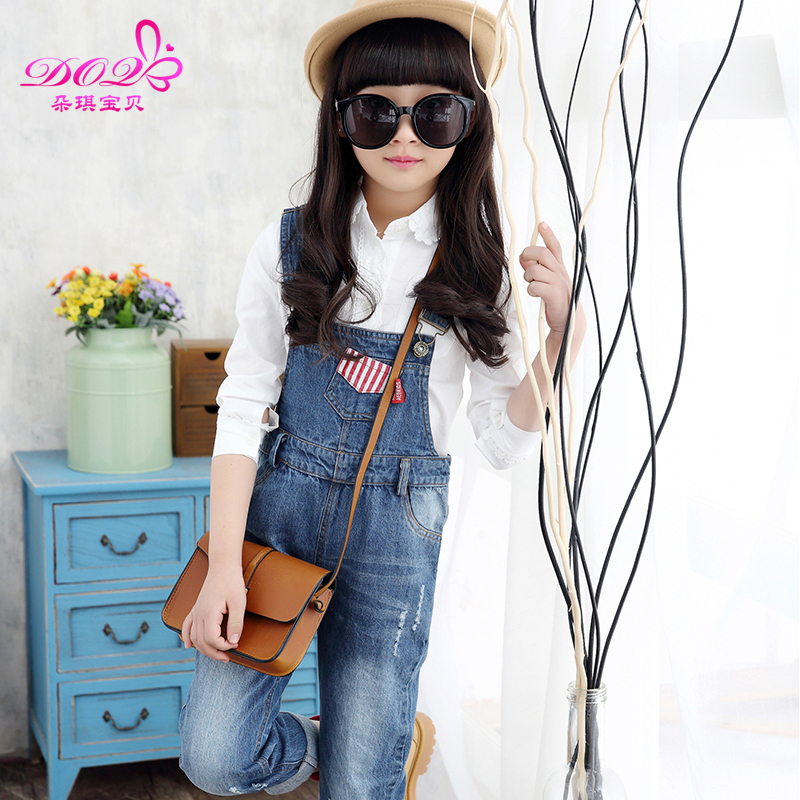 Pantalon fille en toile - Ref 2061520 Image 4